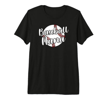 Baseball Nana Grandma Best Baseball T-Shirt - Aesthetic Graphic for Adults - T-Shirt, Sweatshirt, Hoodie