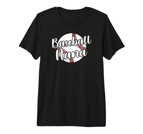 Baseball Nana Grandma Best Baseball T-Shirt - Aesthetic Graphic for Adults - T-Shirt, Sweatshirt, Hoodie