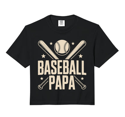Funny Dad Shirts Baseball Papa T-Shirt - Streetwear Style for Adults - T-Shirt, Sweatshirt, Hoodie
