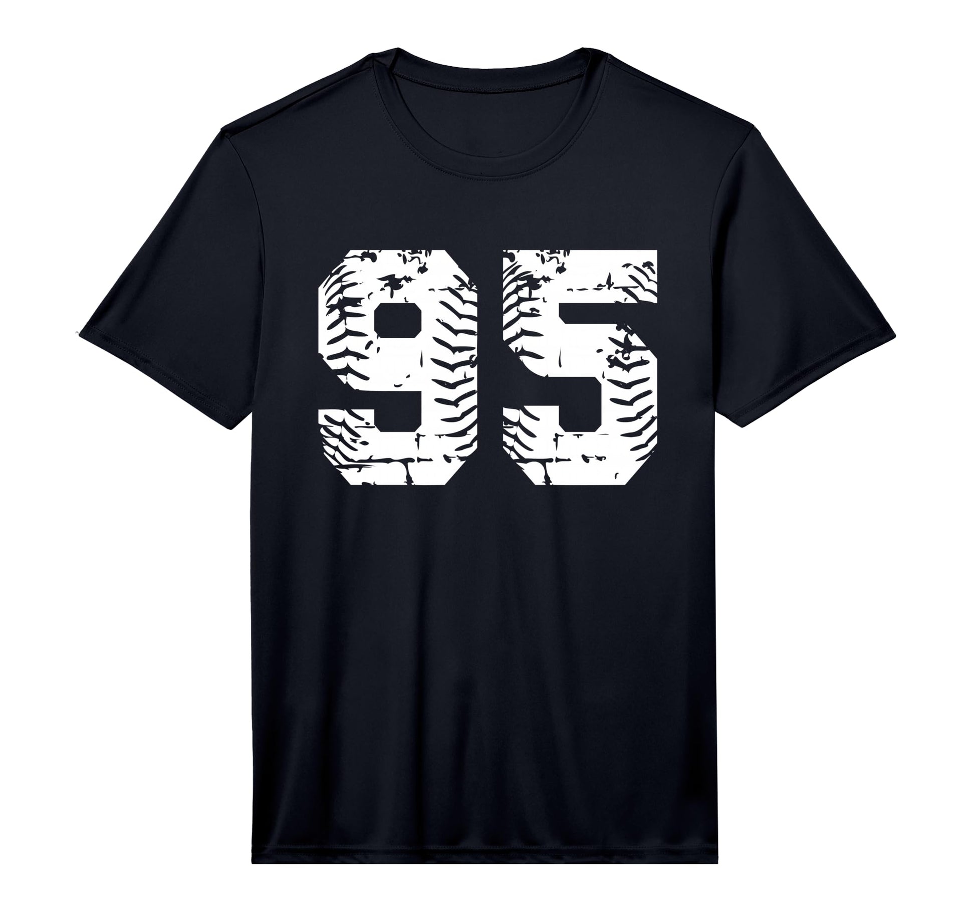 Number 95 Softball Baseball Number T-Shirt - Trendy Graphic Men Women - T-Shirt, Sweatshirt, Hoodie