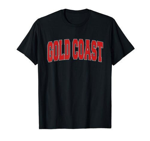 Gold Coast Australia Varsity Aussie T-Shirt - Minimalist Print Unisex - T-Shirt, Sweatshirt, Hoodie