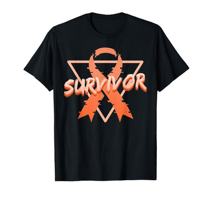 Leukemia Cancer Awareness Survivor T-Shirt - Fun Novelty Design Men Women - T-Shirt, Sweatshirt, Hoodie