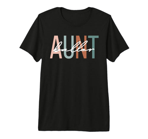 Baller Aunt Boho Softball Baseball Aunt T-Shirt - Novelty Apparel Unisex - T-Shirt, Sweatshirt, Hoodie
