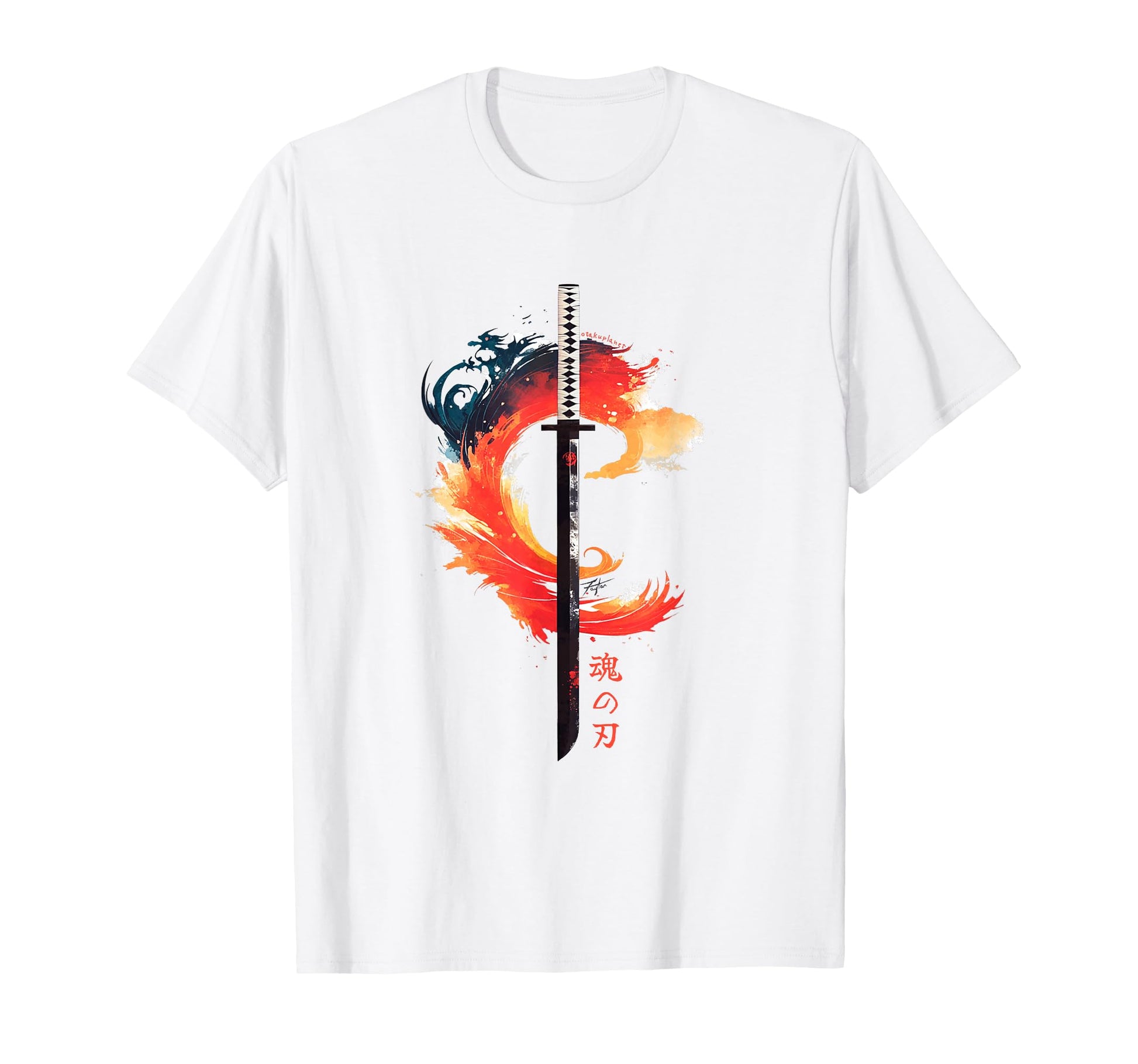 Samurai Blade Japanese Katana T-Shirt - Trendy Graphic for Adults - T-Shirt, Sweatshirt, Hoodie
