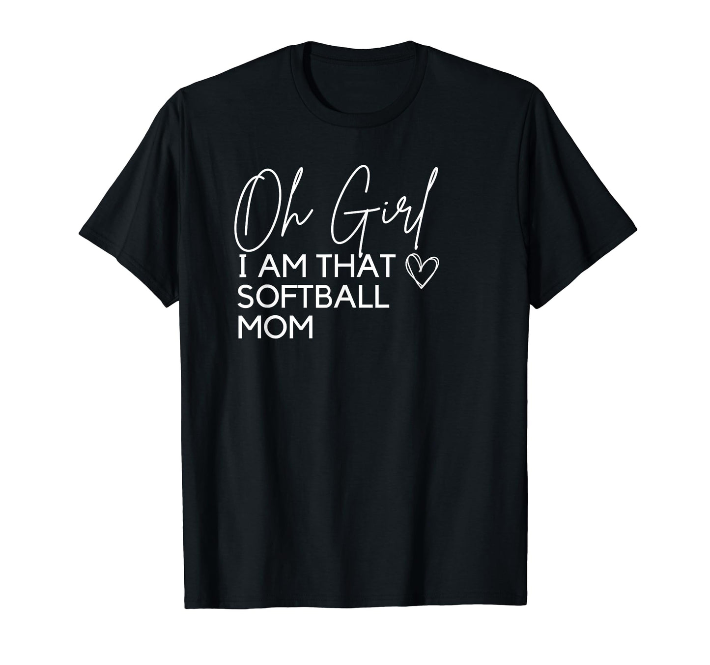 Softball Mom Softball Mama Mom Game Day T-Shirt - Graphic Print for Adults - T-Shirt, Sweatshirt, Hoodie