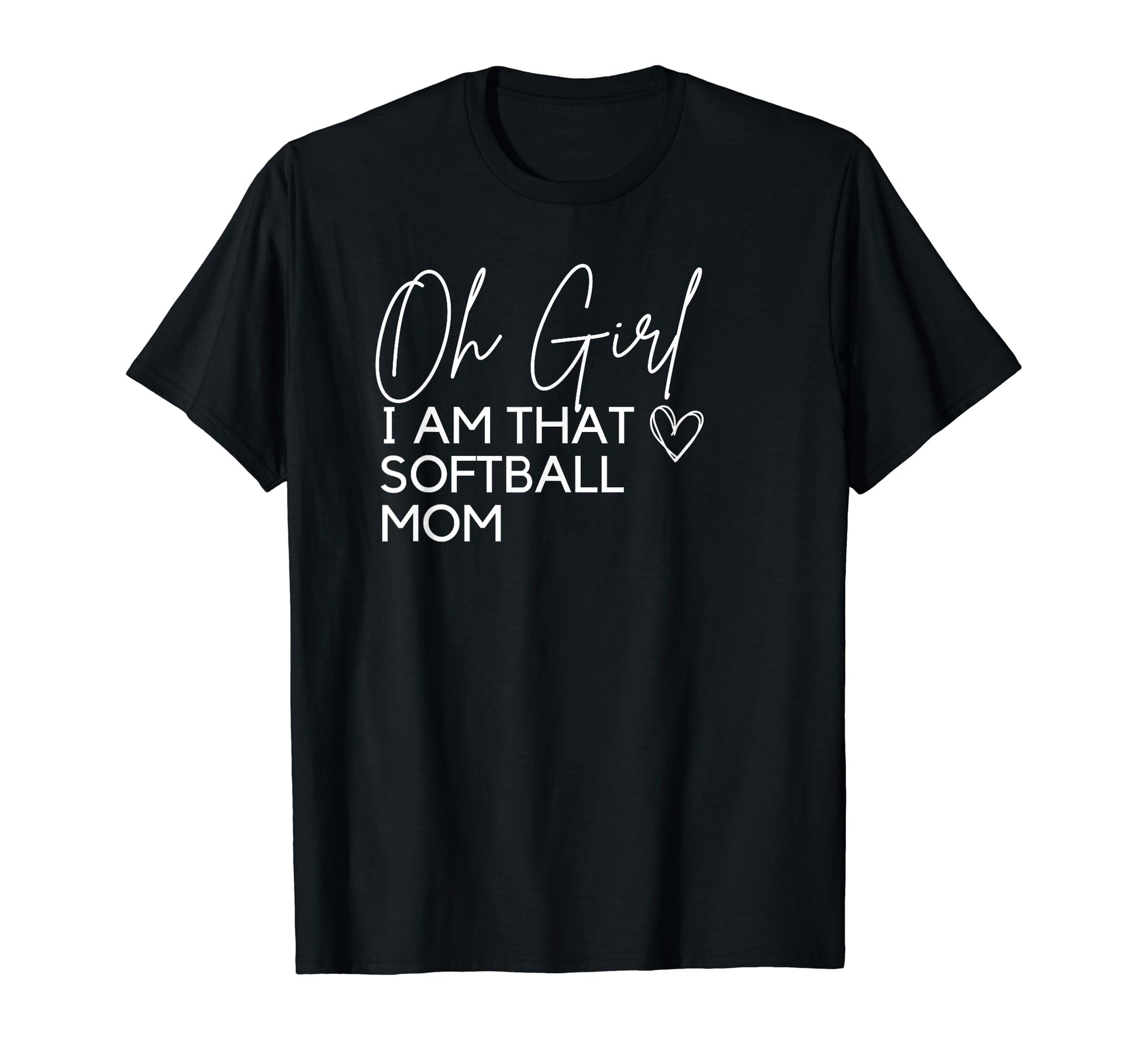 Softball Mom Softball Mama Mom Game Day T-Shirt - Graphic Print for Adults - T-Shirt, Sweatshirt, Hoodie