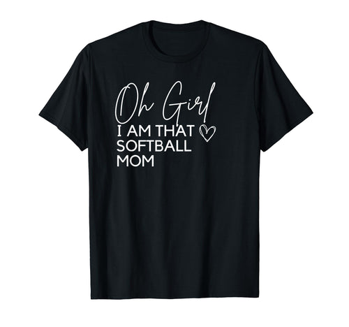 Softball Mom Softball Mama Mom Game Day T-Shirt - Graphic Print for Adults - T-Shirt, Sweatshirt, Hoodie