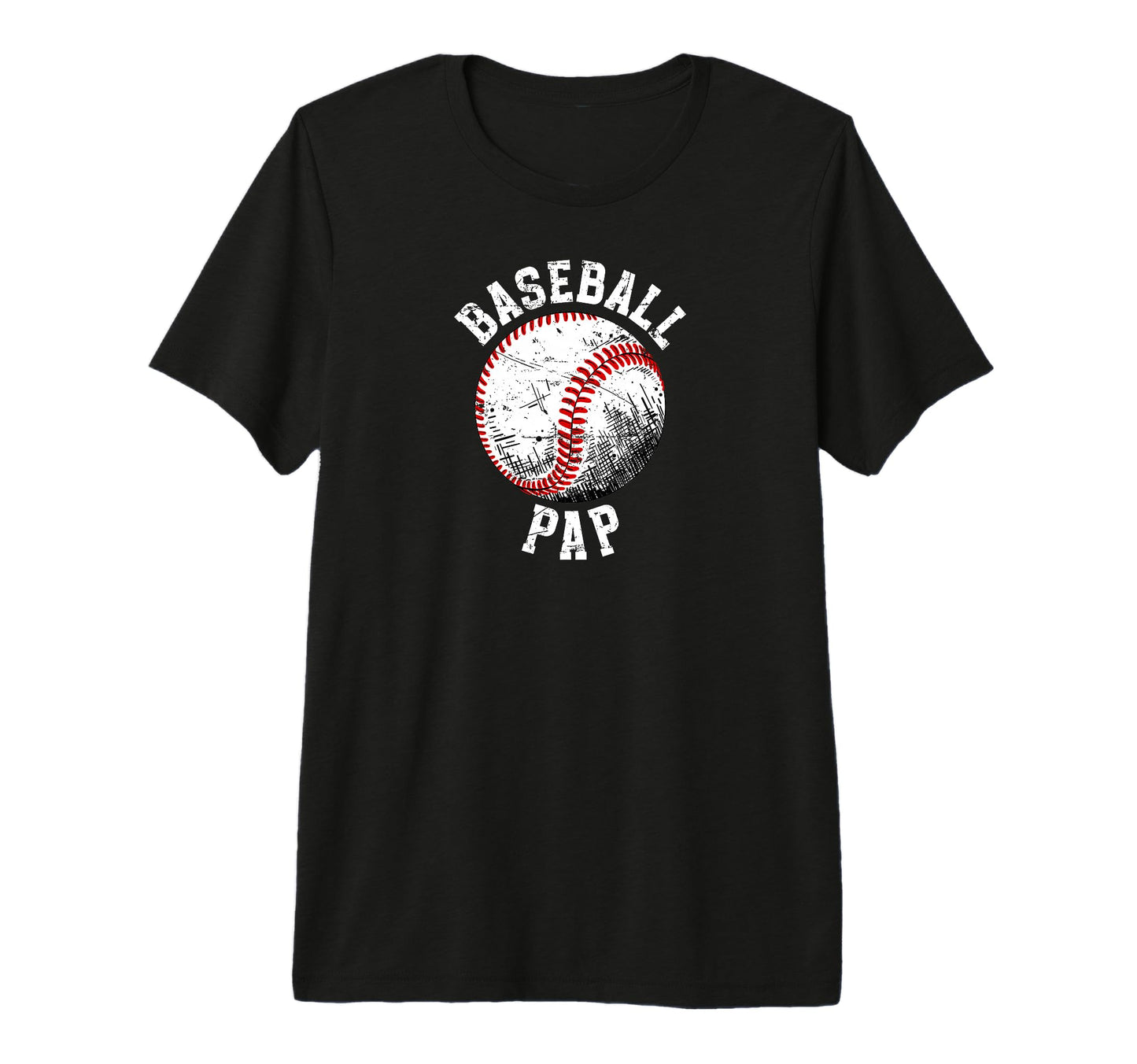 Mens Baseball Pap Grandpa Best Pap T-Shirt - Unique Graphic Unisex - T-Shirt, Sweatshirt, Hoodie