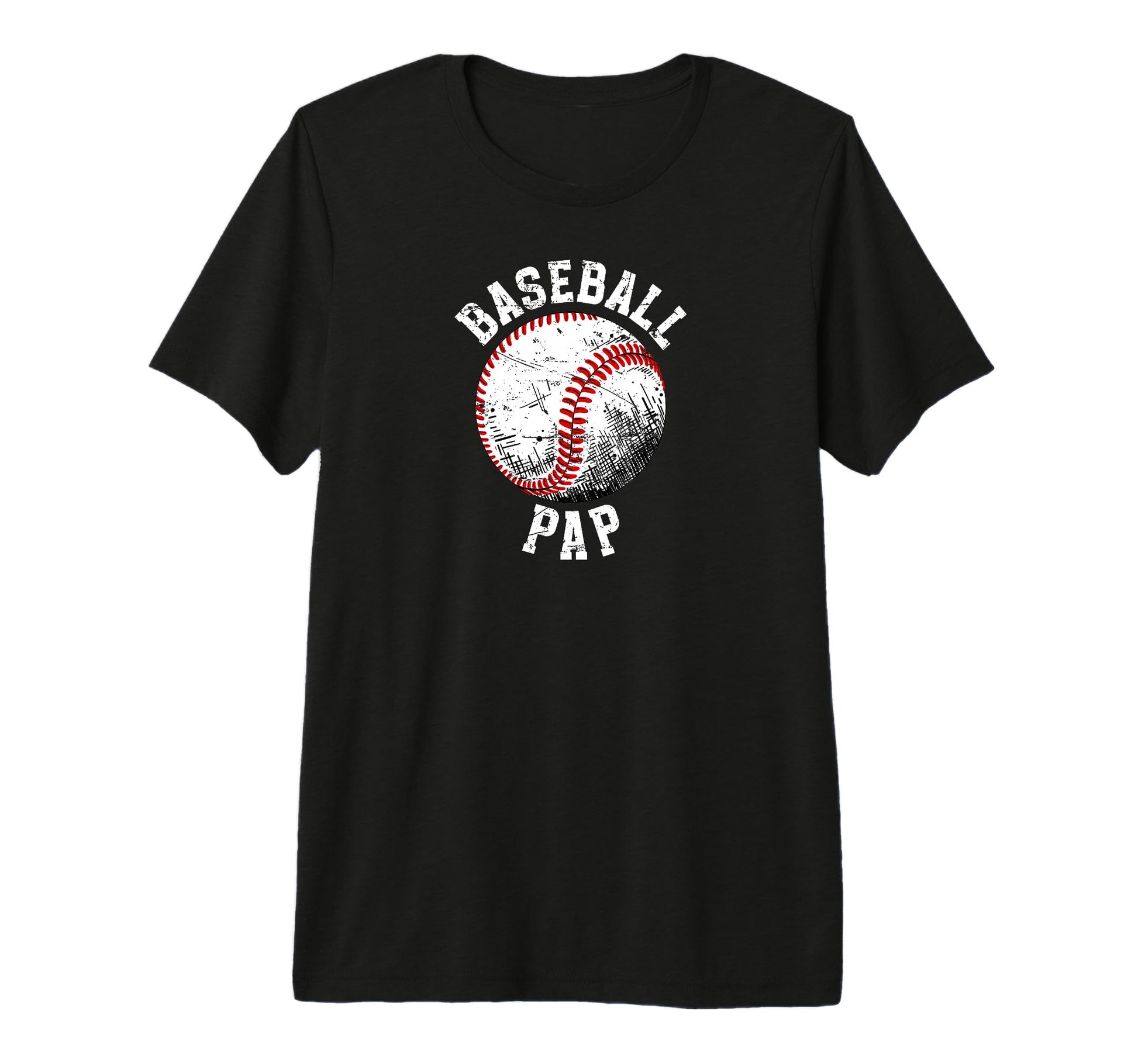 Mens Baseball Pap Grandpa Best Pap T-Shirt - Unique Graphic Unisex - T-Shirt, Sweatshirt, Hoodie