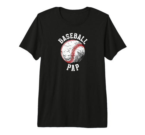 Mens Baseball Pap Grandpa Best Pap T-Shirt - Unique Graphic Unisex - T-Shirt, Sweatshirt, Hoodie
