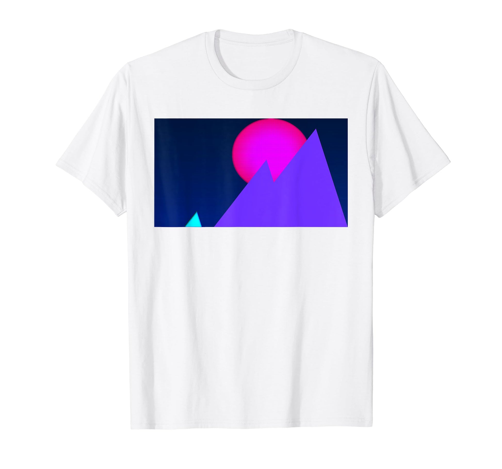 Vaporwave Aesthetic Synthwave Neon 80S T-Shirt - Graphic Print for Adults - T-Shirt, Sweatshirt, Hoodie