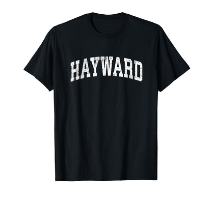 Hayward California Ca Varsity Sports T-Shirt - Minimalist Print for Adults - T-Shirt, Sweatshirt, Hoodie