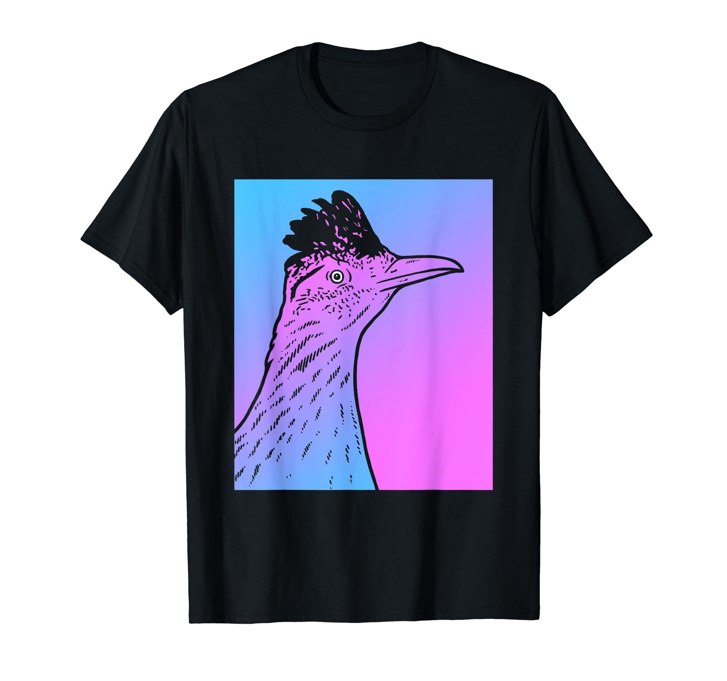 Vaporwave Roadrunner Aesthetic Pastel T-Shirt - Trendy Graphic Men Women - T-Shirt, Sweatshirt, Hoodie