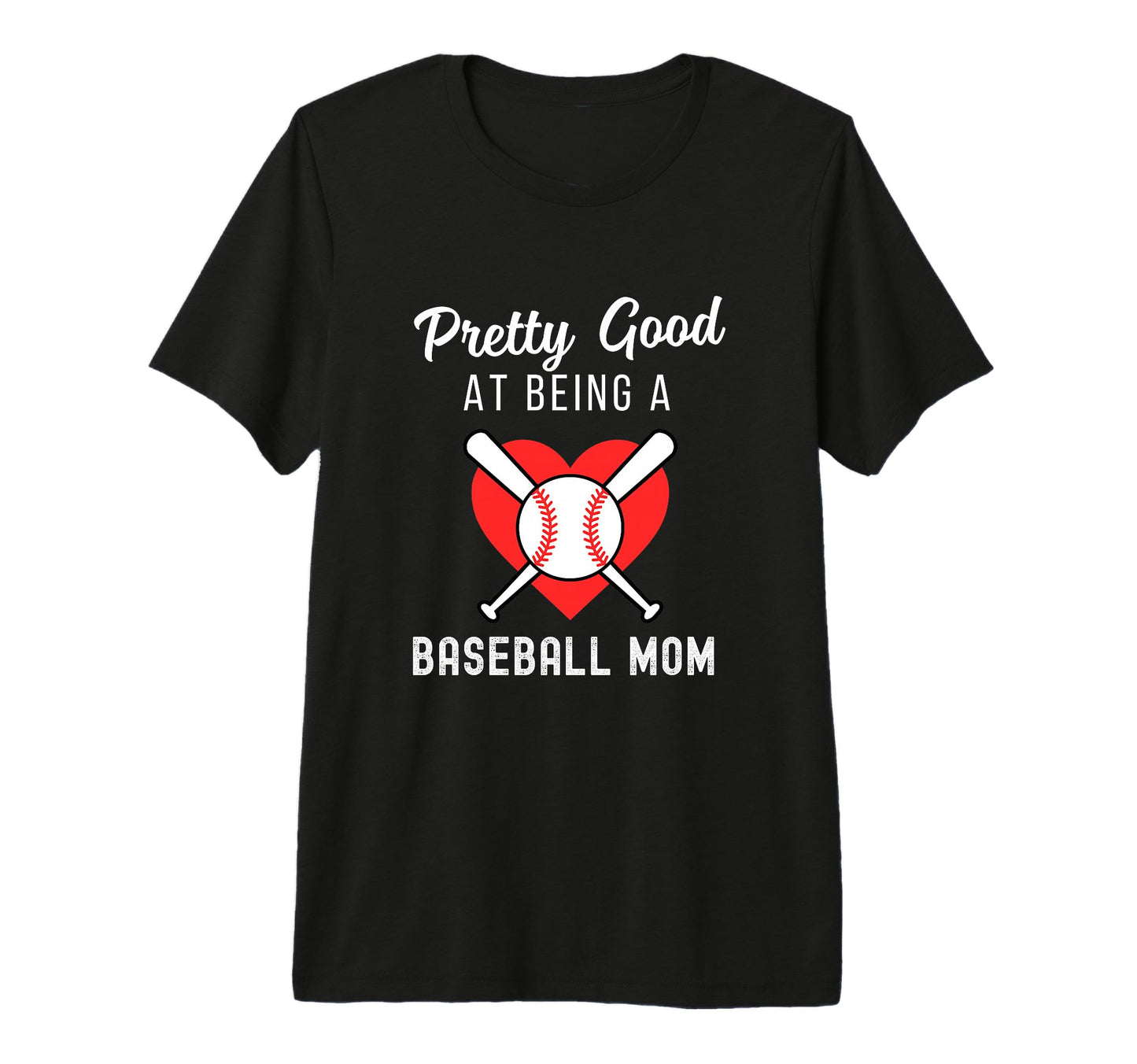 Baseball Mom Life Pretty Good Being T-Shirt - Aesthetic Graphic for Adults - T-Shirt, Sweatshirt, Hoodie