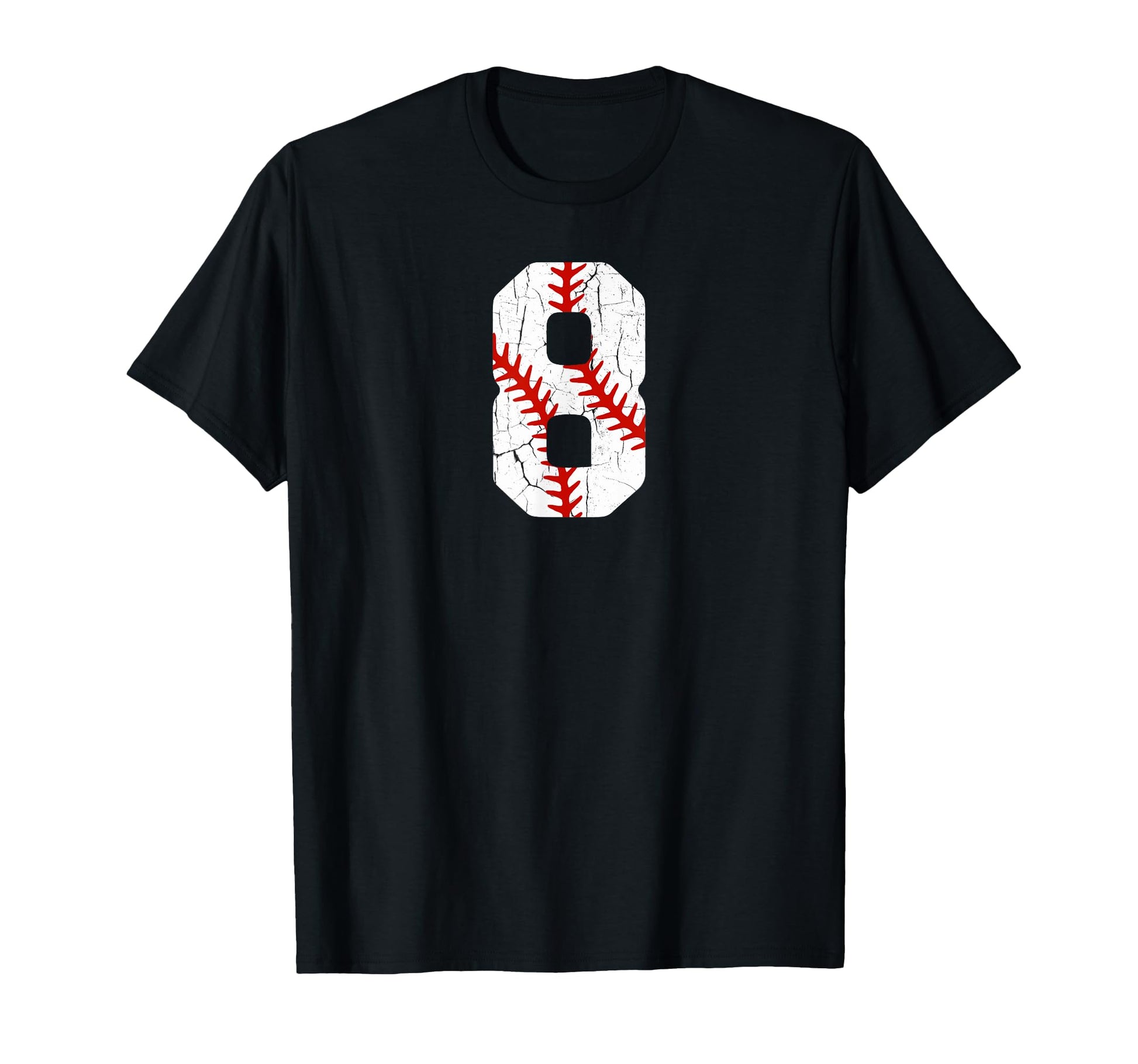 Baseball Player Jersey Number 8 8 T-Shirt - Streetwear Style Men Women - T-Shirt, Sweatshirt, Hoodie
