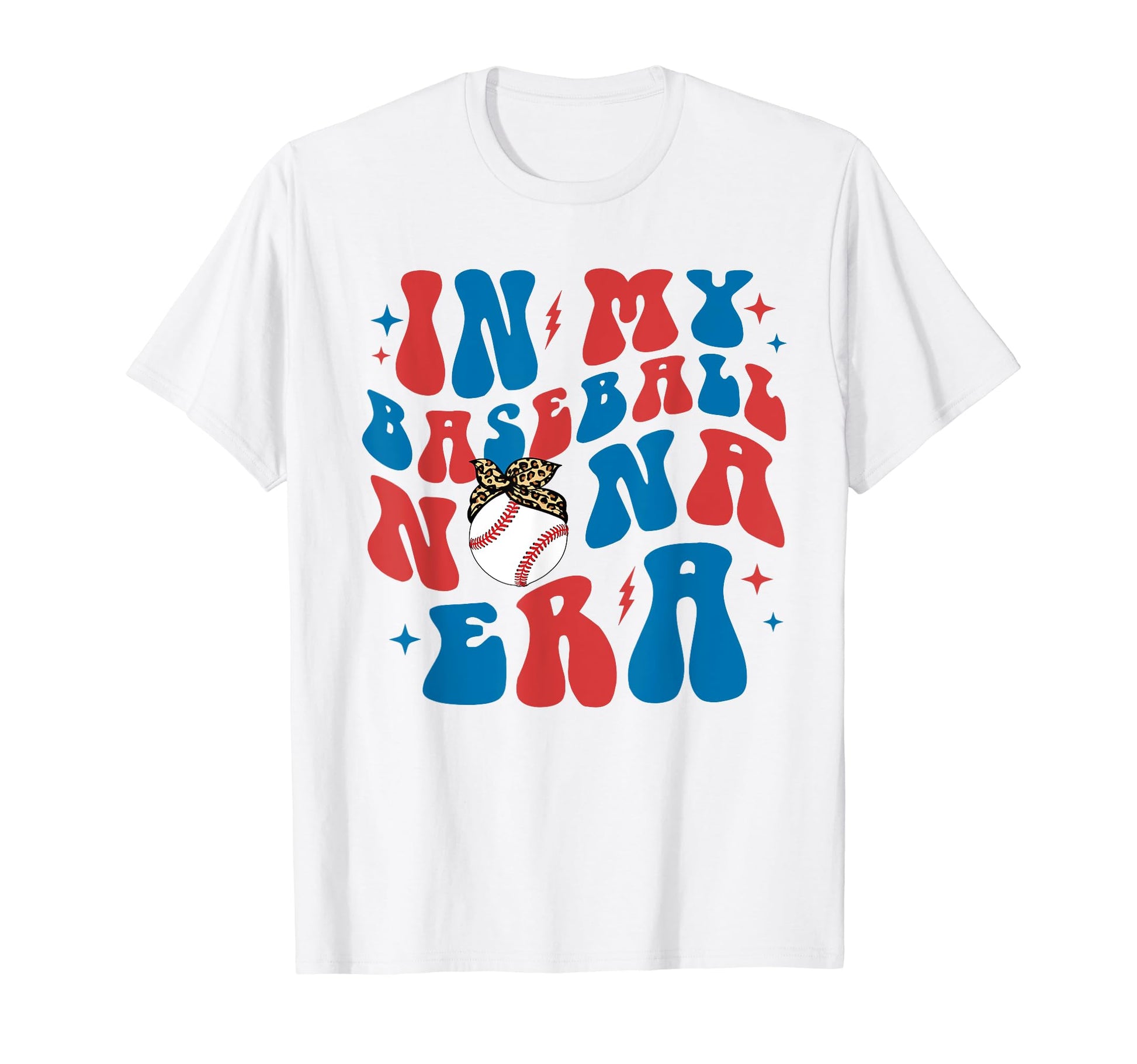 My Baseball Nana Era Groovy Mothers Day T-Shirt - Aesthetic Graphic Unisex - T-Shirt, Sweatshirt, Hoodie