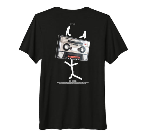 Back Streetwear Old School Music T-Shirt - Custom Art Print for Adults - T-Shirt, Sweatshirt, Hoodie