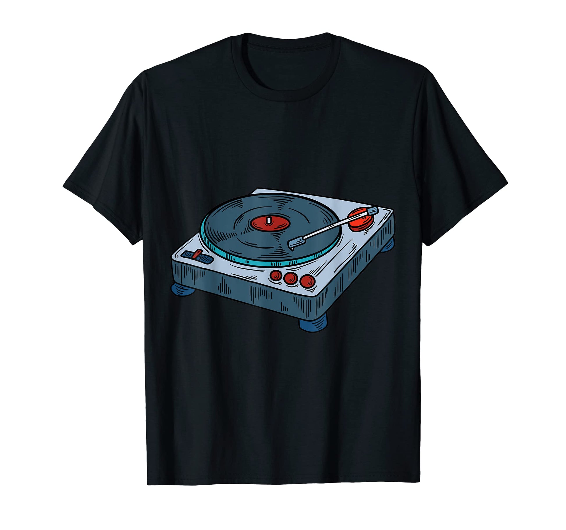 Hip Hop Dj Turntable Old School Urban T-Shirt - Trendy Graphic for Adults - T-Shirt, Sweatshirt, Hoodie