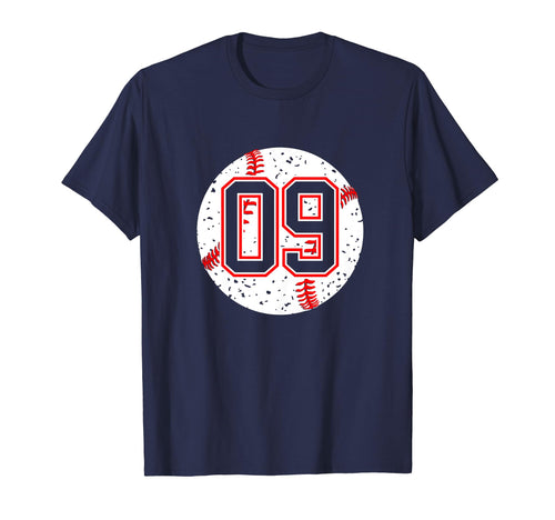 Baseball Number 09 Mom Show Support T-Shirt - Graphic Print Men Women - T-Shirt, Sweatshirt, Hoodie