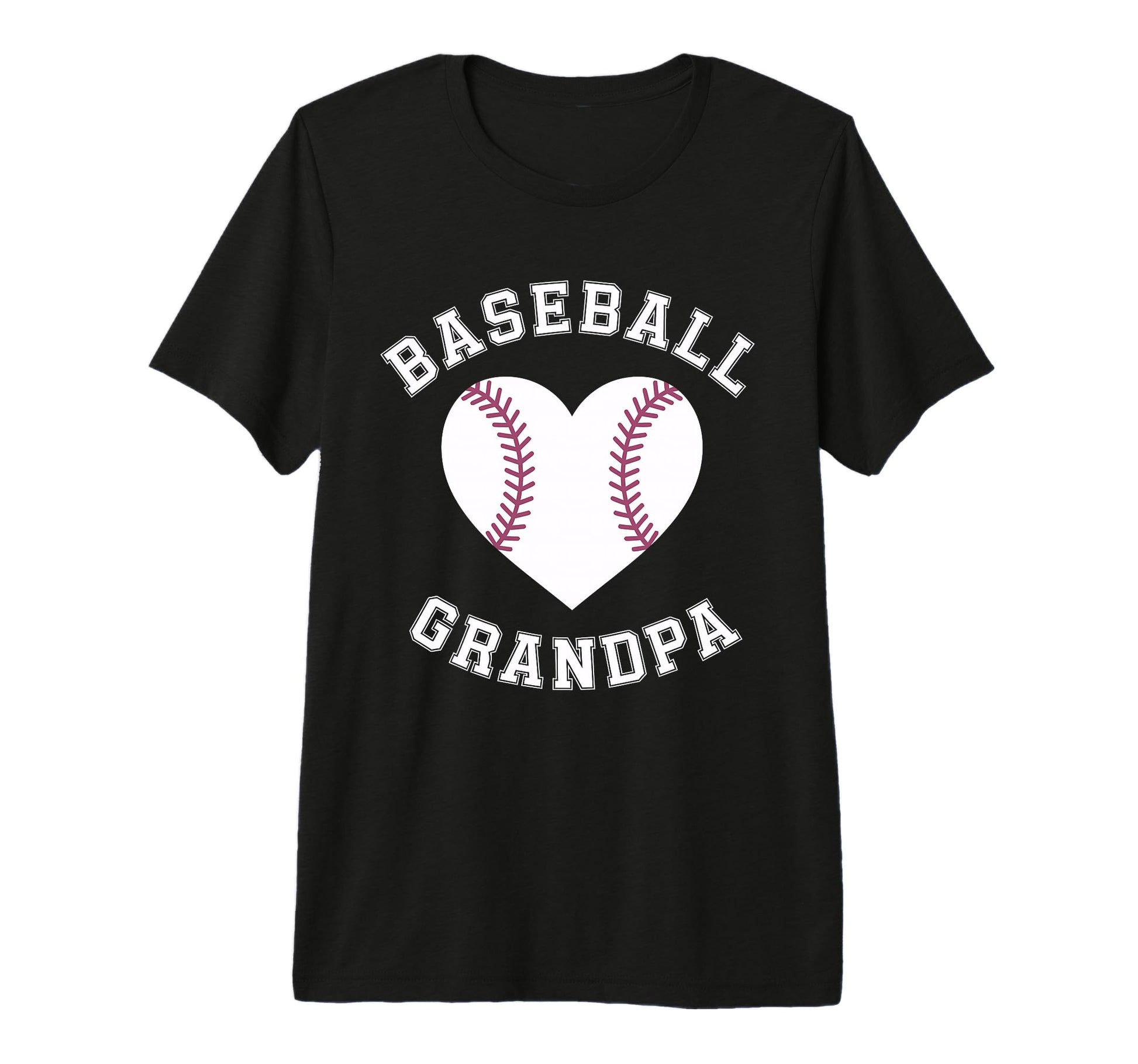 Mens Grandfather Baseball Grandpa Tri Blend T-Shirt - Unique Graphic Unisex - T-Shirt, Sweatshirt, Hoodie