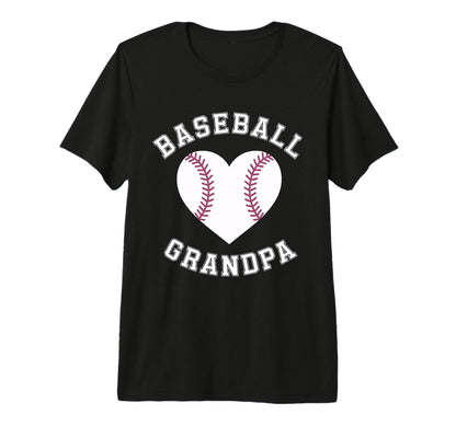 Mens Grandfather Baseball Grandpa Tri Blend T-Shirt - Unique Graphic Unisex - T-Shirt, Sweatshirt, Hoodie