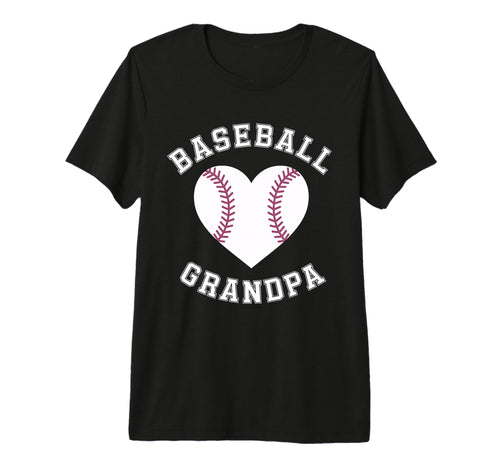 Mens Grandfather Baseball Grandpa Tri Blend T-Shirt - Unique Graphic Unisex - T-Shirt, Sweatshirt, Hoodie