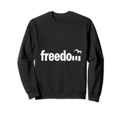 Freedom Bird Individual Rights Sweatshirt - Fun Novelty Design for Adults - T-Shirt, Sweatshirt, Hoodie