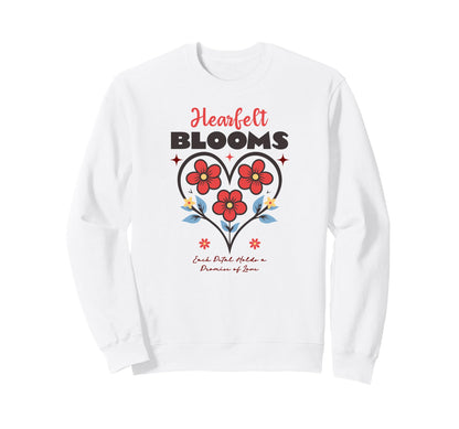 Boho Floral Positive Tees Hoodie - Casual Everyday Wear Unisex - T-Shirt, Sweatshirt, Hoodie