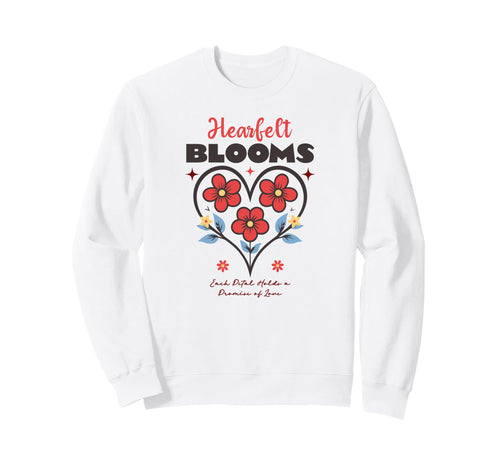 Boho Floral Positive Tees Hoodie - Casual Everyday Wear Unisex - T-Shirt, Sweatshirt, Hoodie