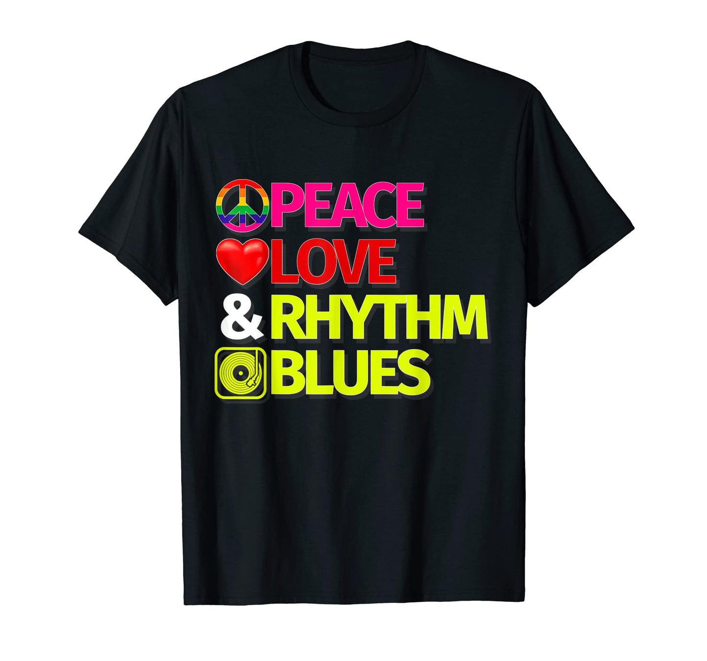 Peace Love Rnb T-Shirt - Aesthetic Graphic Men Women - T-Shirt, Sweatshirt, Hoodie