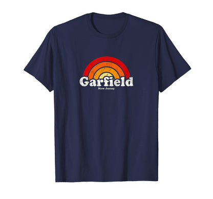 Garfield New Jersey Nj 70S T-Shirt - Casual Everyday Wear for Adults - T-Shirt, Sweatshirt, Hoodie