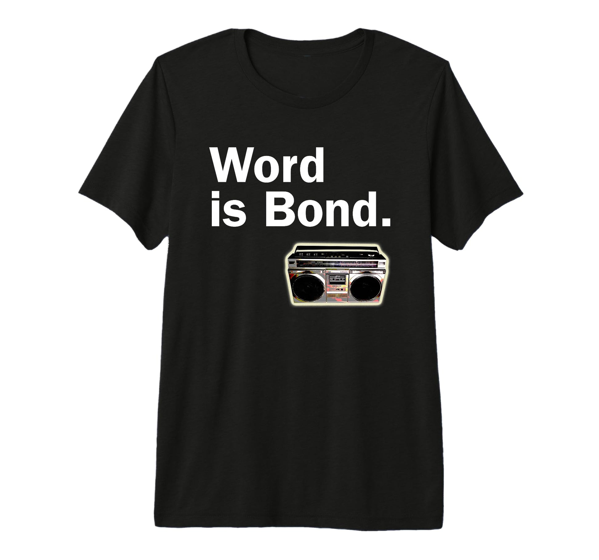 Word Is Bond Old School Hip Hop Rap T-Shirt - Trendy Graphic Men Women - T-Shirt, Sweatshirt, Hoodie