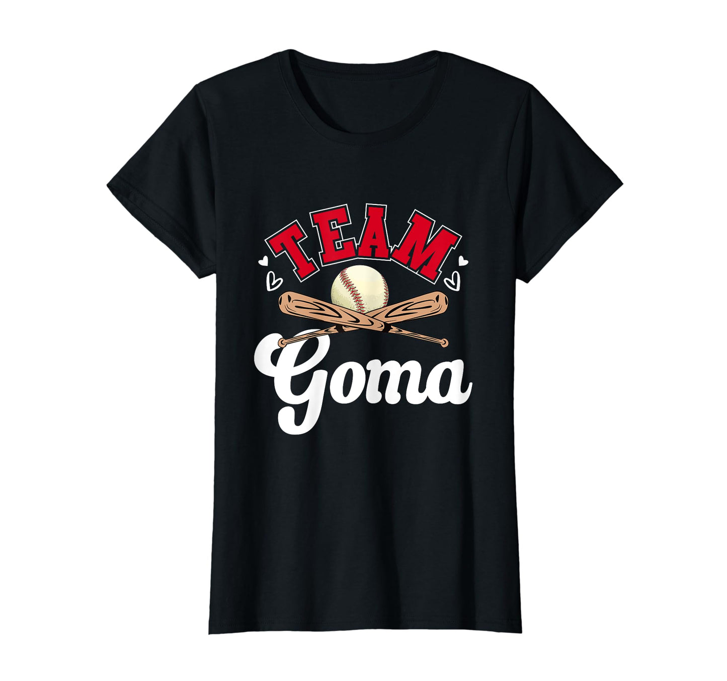 Team Goma Mothers Day Baseball Softball T-Shirt - Graphic Print Unisex - T-Shirt, Sweatshirt, Hoodie