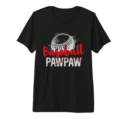 Mens Baseball Pawpaw Fathers Day T-Shirt - Aesthetic Graphic for Adults - T-Shirt, Sweatshirt, Hoodie