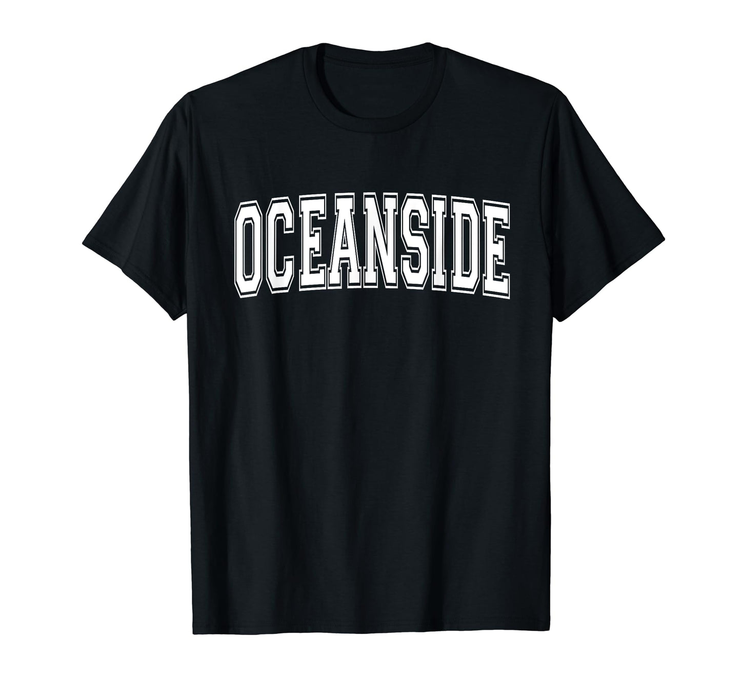 Oceanside Ca California Usa Sports T-Shirt - Custom Art Print Unisex - T-Shirt, Sweatshirt, Hoodie