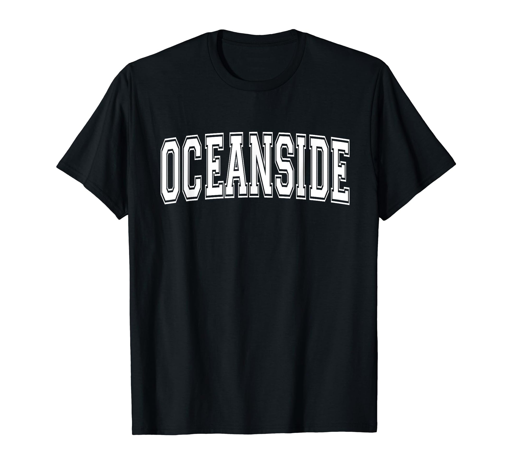 Oceanside Ca California Usa Sports T-Shirt - Custom Art Print Unisex - T-Shirt, Sweatshirt, Hoodie