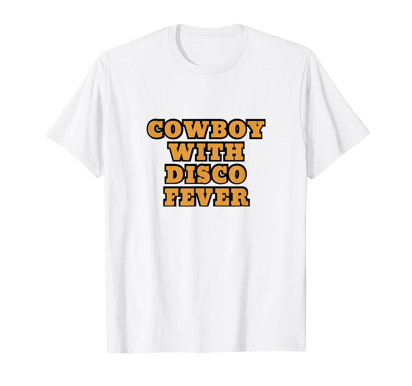 Cowboy Disco Fever Party T-Shirt - Custom Art Print Men Women - T-Shirt, Sweatshirt, Hoodie