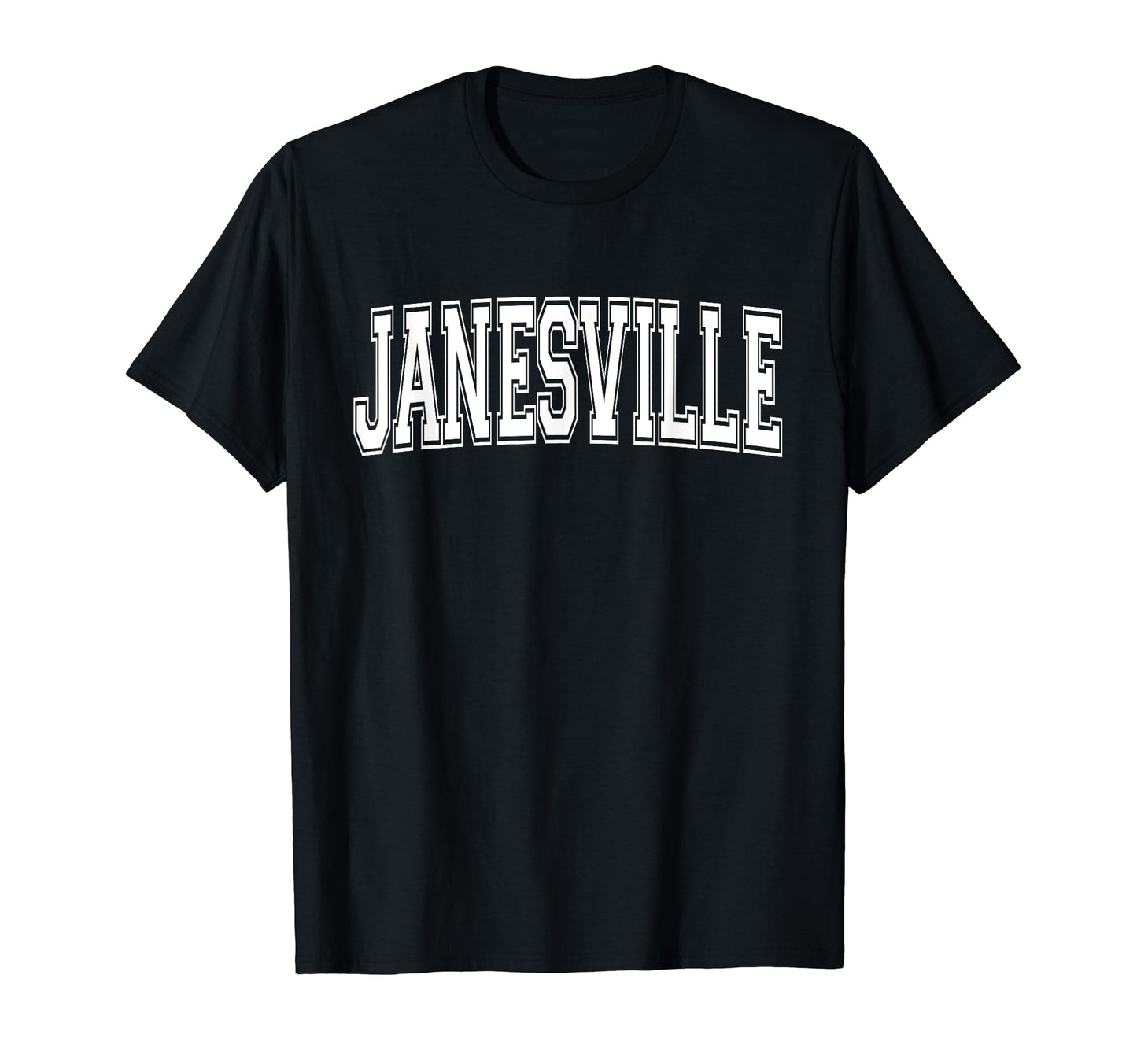 Janesville Wi Wisconsin Usa Sports T-Shirt - Novelty Apparel for Adults - T-Shirt, Sweatshirt, Hoodie