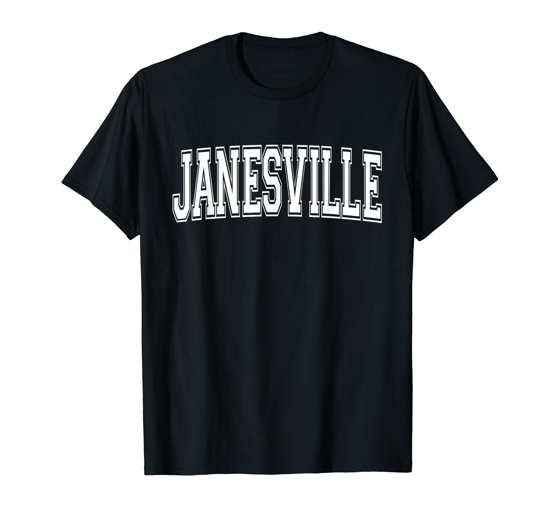 Janesville Wi Wisconsin Usa Sports T-Shirt - Novelty Apparel for Adults - T-Shirt, Sweatshirt, Hoodie