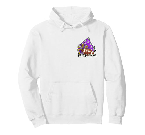 Cheerleader Bonus Mom Game Day Hoodie - Casual Everyday Wear for Adults - T-Shirt, Sweatshirt, Hoodie