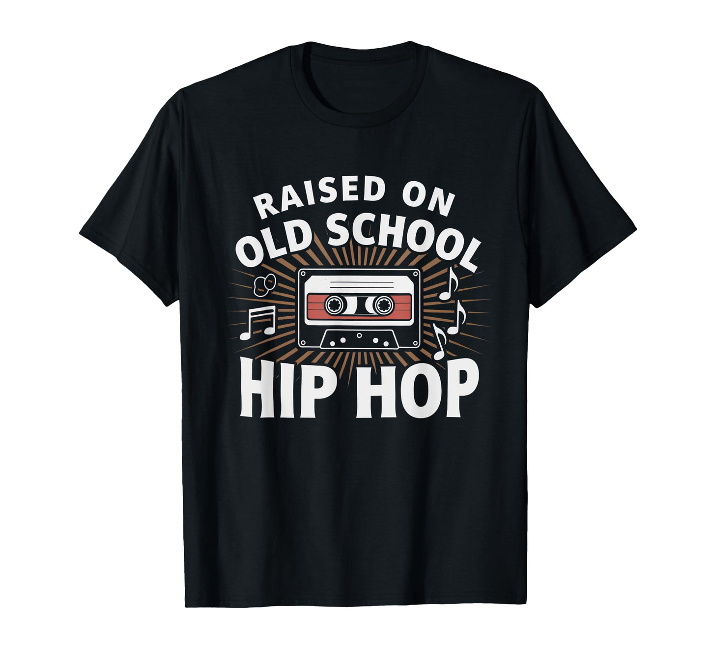Raised Old School Graffiti Rap Hip T-Shirt - Custom Art Print for Adults - T-Shirt, Sweatshirt, Hoodie