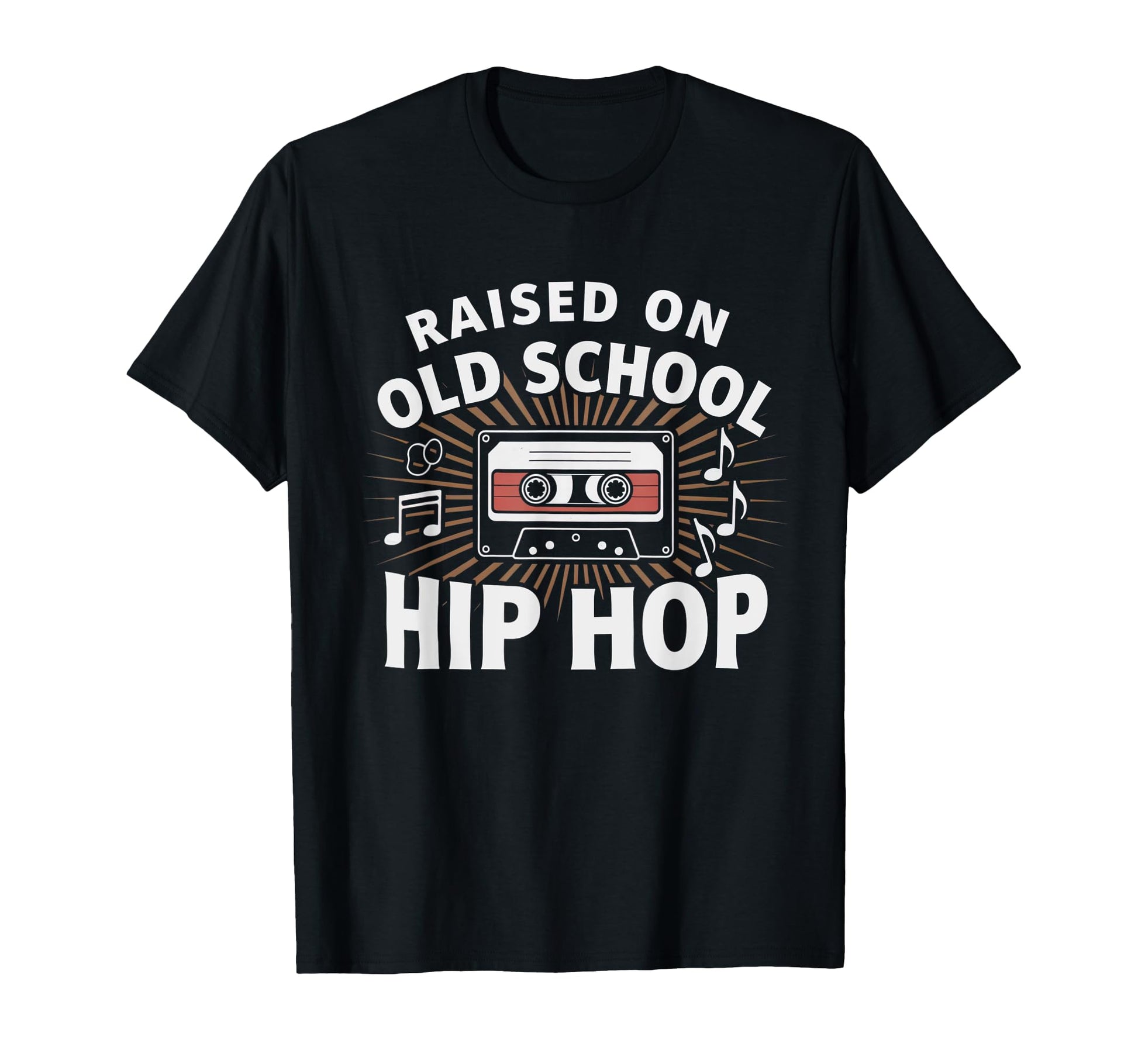 Raised Old School Graffiti Rap Hip T-Shirt - Custom Art Print for Adults - T-Shirt, Sweatshirt, Hoodie