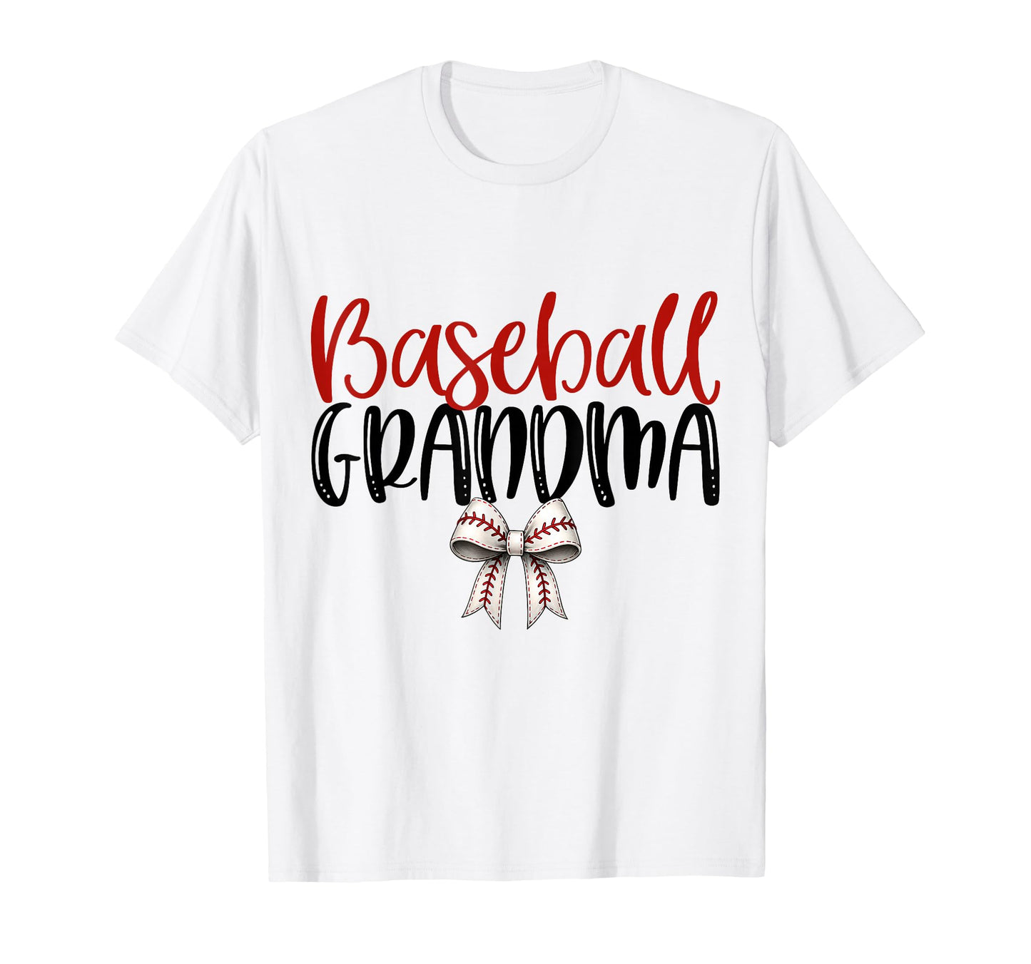 Baseball Bonus Mom Coquette Bow T-Shirt - Casual Everyday Wear Men Women - T-Shirt, Sweatshirt, Hoodie