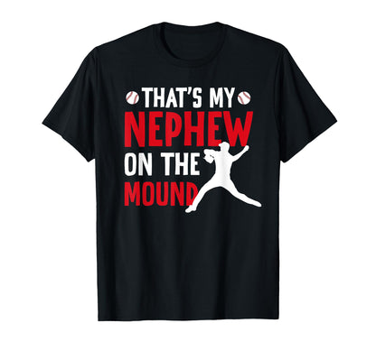 Baseball Pitcher Aunt Proud Baseball T-Shirt - Unique Graphic Unisex - T-Shirt, Sweatshirt, Hoodie