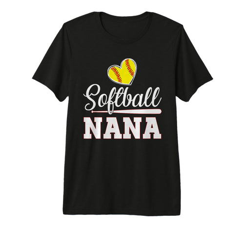 Funny Softball Nana Baseball Lover T-Shirt - Novelty Apparel for Adults - T-Shirt, Sweatshirt, Hoodie