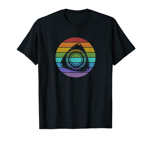 Stripes Wankel Rotary Engine T-Shirt - Trendy Graphic Men Women - T-Shirt, Sweatshirt, Hoodie