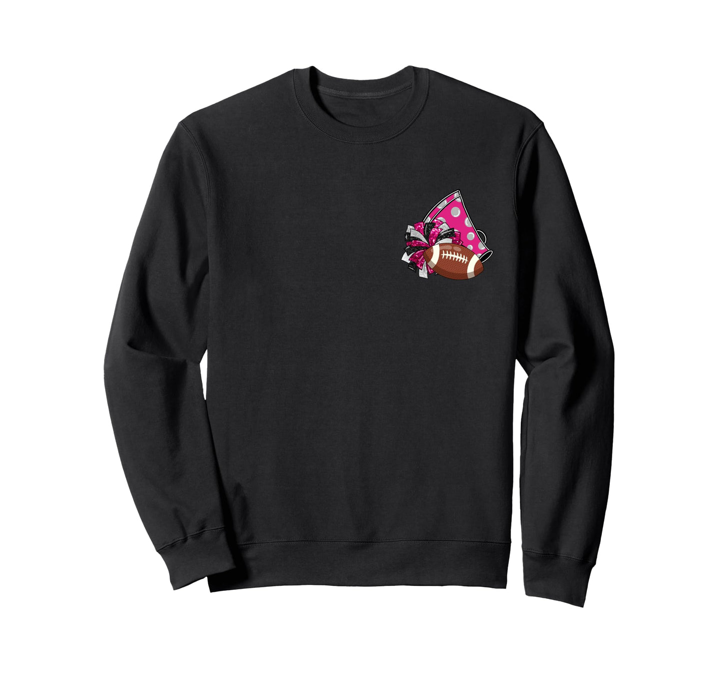 Cheer Mom Sports Mama Life Game Day Sweatshirt - Trendy Graphic for Adults - T-Shirt, Sweatshirt, Hoodie
