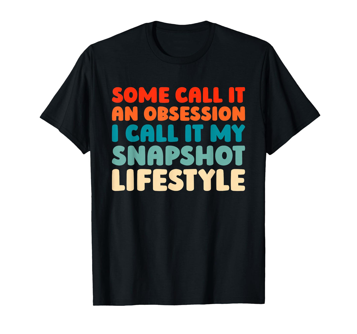 Photographer Camera Photography T-Shirt - Trendy Graphic Men Women - T-Shirt, Sweatshirt, Hoodie
