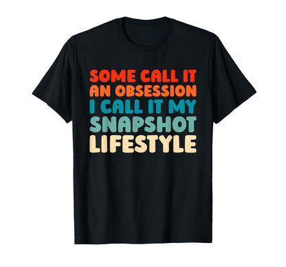Photographer Camera Photography T-Shirt - Trendy Graphic Men Women - T-Shirt, Sweatshirt, Hoodie