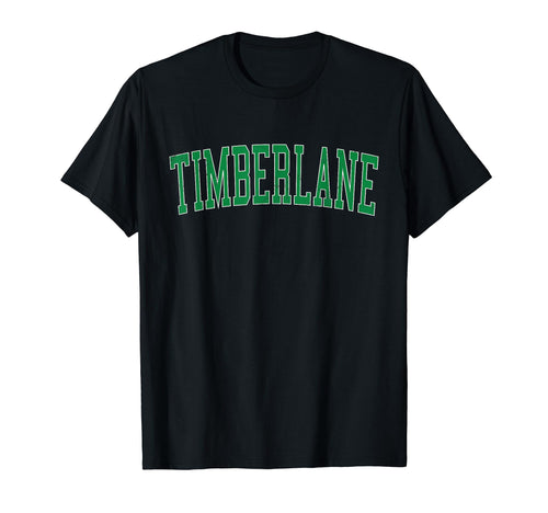Timberlane La Distressed Green Varsity T-Shirt - Trendy Graphic Men Women - T-Shirt, Sweatshirt, Hoodie